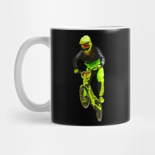 bmx lime green Mug